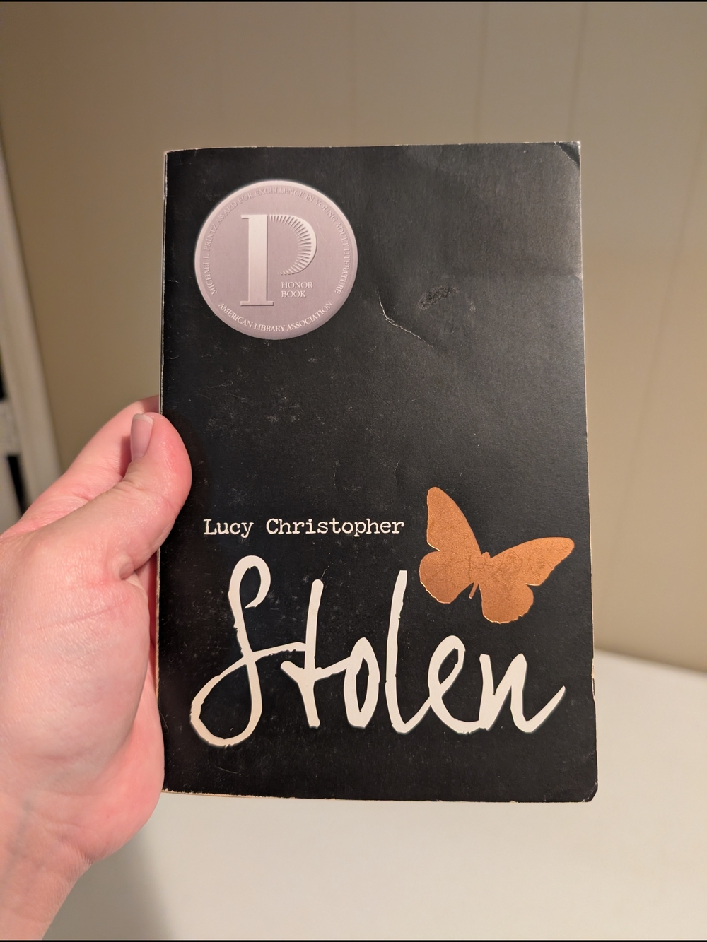 Stolen by Lucy Christopher - Black & Copper Paperback